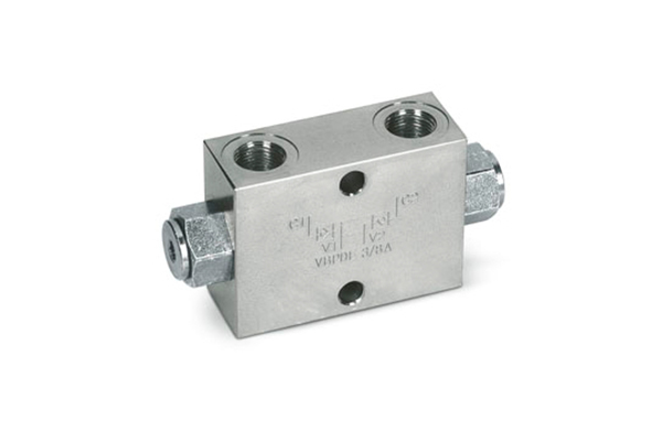 Standard valve block - hydraulic lock